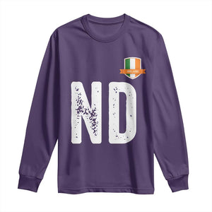 LA Ireland Matching Group Long Sleeve Shirt Irish Pride St Patricks Day Family or Friends TS02 Purple Print Your Wear