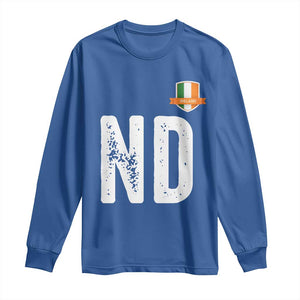 LA Ireland Matching Group Long Sleeve Shirt Irish Pride St Patricks Day Family or Friends TS02 Royal Blue Print Your Wear