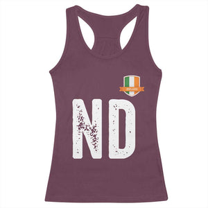 LA Ireland Matching Group Racerback Tank Top Irish Pride St Patricks Day Family or Friends TS02 Maroon Print Your Wear