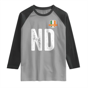 LA Ireland Matching Group Raglan Shirt Irish Pride St Patricks Day Family or Friends TS02 Sport Gray Black Print Your Wear