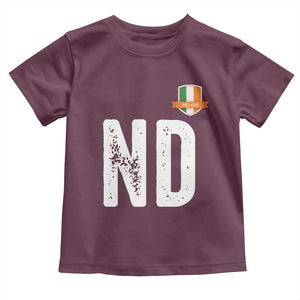 LA Ireland Matching Group Toddler T Shirt Irish Pride St Patricks Day Family or Friends TS02 Maroon Print Your Wear