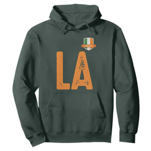 ND Ireland Matching Group Hoodie Irish Pride St Patricks Day Family or Friends TS02 Dark Forest Green Print Your Wear