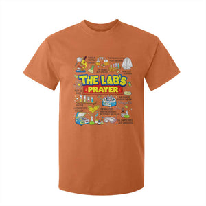 The Lab’s Prayer Funny Lab Week 2026 T Shirt For Kid Medical Laboratory Scientist Humor Gift for Lab Techs TS02 Orange Print Your Wear