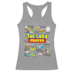 The Lab’s Prayer Funny Lab Week 2026 Racerback Tank Top Medical Laboratory Scientist Humor Gift for Lab Techs TS02 Sport Gray Print Your Wear