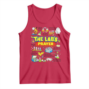 The Lab’s Prayer Funny Lab Week 2026 Tank Top Medical Laboratory Scientist Humor Gift for Lab Techs TS02 Red Print Your Wear
