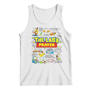 The Lab’s Prayer Funny Lab Week 2026 Tank Top Medical Laboratory Scientist Humor Gift for Lab Techs TS02 White Print Your Wear