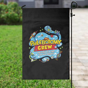 Phlebotomy Crew Lab Week 2026 Garden Flag One Stick At A Time Funny Phlebotomist Healthcare Lab TS02 Print Your Wear