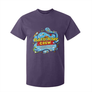 Phlebotomy Crew Lab Week 2026 T Shirt For Kid One Stick At A Time Funny Phlebotomist Healthcare Lab TS02 Purple Print Your Wear