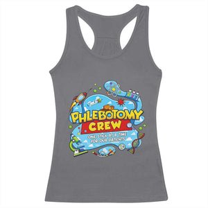 Phlebotomy Crew Lab Week 2026 Racerback Tank Top One Stick At A Time Funny Phlebotomist Healthcare Lab TS02 Charcoal Print Your Wear