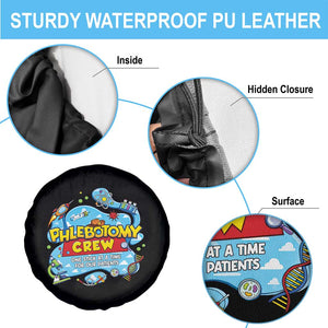 Phlebotomy Crew Lab Week 2026 Spare Tire Cover One Stick At A Time Funny Phlebotomist Healthcare Lab TS02 Print Your Wear