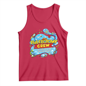Phlebotomy Crew Lab Week 2026 Tank Top One Stick At A Time Funny Phlebotomist Healthcare Lab TS02 Red Print Your Wear