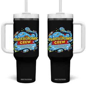 Phlebotomy Crew Lab Week 2026 Tumbler With Handle One Stick At A Time Funny Phlebotomist Healthcare Lab TS02 One Size: 40 oz Black Print Your Wear
