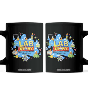 Lab Story Lab Week 2026 Celebration Coffee Mug Every Test Tells a Story Medical Lab Tech Appreciation Gift TS02 Black Print Your Wear