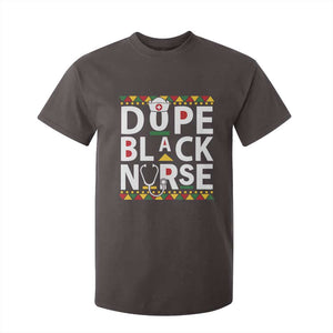 Dope Black Nurse T Shirt For Kid Proud Afro Melanin RN TS02 Dark Chocolate Print Your Wear