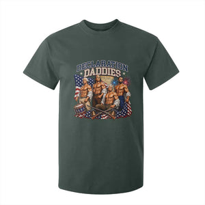 1776 America Declaration Daddies Patriotic T Shirt For Kid Funny Buff Founding Fathers Muscular Patriots