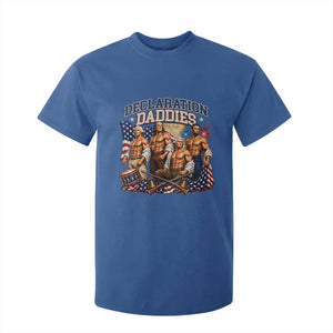 1776 America Declaration Daddies Patriotic T Shirt For Kid Funny Buff Founding Fathers Muscular Patriots