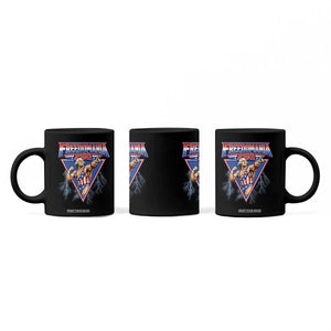 Freedomania 250 George Washington Wrestler Graphic Coffee Mug Funny Muscular President Lightning 1776 to 2026 Semiquincentennial