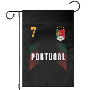 Portugal Soccer Fans Graphic Jersey Style Garden Flag Proud Portuguese Football Lover