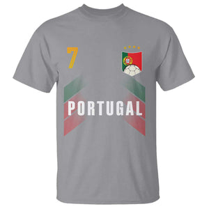 Portugal Soccer Fans Graphic Jersey Style T Shirt Proud Portuguese Football Lover