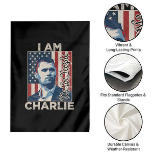 Stand With Charlie Garden Flag Patriotic Free Speech We The People American Flag Graphic TS02 Print Your Wear