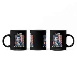 Stand With Charlie Coffee Mug Patriotic Free Speech We The People American Flag Graphic TS02 Print Your Wear