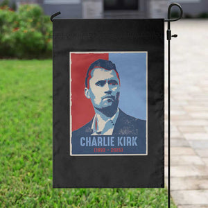 Charlie Kirk Tribute Garden Flag Freedom Hope Memorial 1993 2025 TS02 Print Your Wear