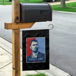 Charlie Kirk Tribute Garden Flag Freedom Hope Memorial 1993 2025 TS02 Print Your Wear