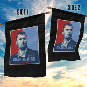 Charlie Kirk Tribute Garden Flag Freedom Hope Memorial 1993 2025 TS02 Print Your Wear