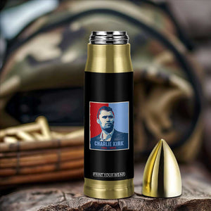 Charlie Kirk Tribute Bullet Tumbler Freedom Hope Memorial 1993 2025 TS02 Print Your Wear