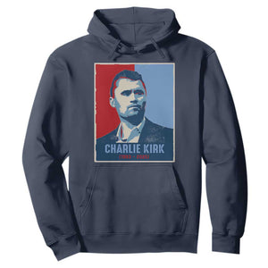 Charlie Kirk Tribute Hoodie Freedom Hope Memorial 1993 2025 TS02 Navy Print Your Wear