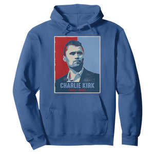 Charlie Kirk Tribute Hoodie Freedom Hope Memorial 1993 2025 TS02 Royal Blue Print Your Wear