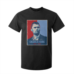 Charlie Kirk Tribute T Shirt For Kid Freedom Hope Memorial 1993 2025 TS02 Black Print Your Wear