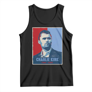Charlie Kirk Tribute Tank Top Freedom Hope Memorial 1993 2025 TS02 Black Print Your Wear