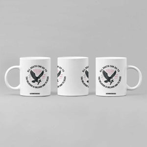 Christian Faith Patriotic Coffee Mug Death Deliver The Believer To Jesus American Eagle Graphic TS02 Print Your Wear