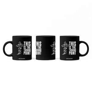 This is the Turning Point Coffee Mug Husband Father Patriot Charlie Kirk Tribute Christian Faith TS02 Print Your Wear