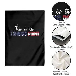 This is The Turning Point Garden Flag Patriotic American Flag Graphic TS02 Print Your Wear