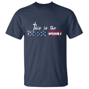 This is The Turning Point T Shirt Patriotic American Flag Graphic TS02 Navy Print Your Wear