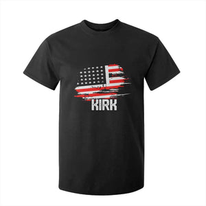 American Flag Kirk T Shirt For Kid Distressed Patriotic Team Charlie Tribute TS02 Black Print Your Wear