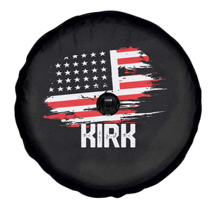 American Flag Kirk Spare Tire Cover Distressed Patriotic Team Charlie Tribute TS02 Print Your Wear