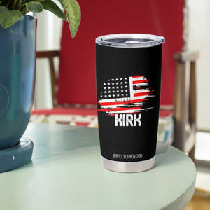 American Flag Kirk Tumbler Cup Distressed Patriotic Team Charlie Tribute TS02 Print Your Wear