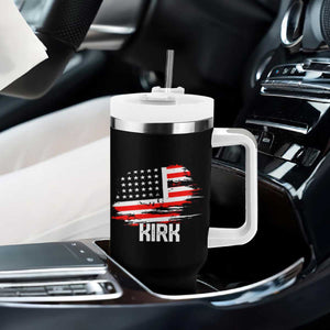 American Flag Kirk Tumbler With Handle Distressed Patriotic Team Charlie Tribute TS02 Print Your Wear