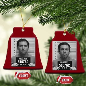 Tyler Robinson Mugshot Ceramic Ornament Justice For Charlie Kirk TS02 Print Your Wear