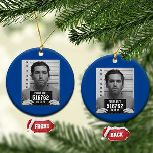 Tyler Robinson Mugshot Ceramic Ornament Justice For Charlie Kirk TS02 1pc Blue Print Your Wear