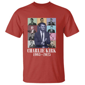 Legacy of Charlie Kirk T Shirt 1993 2025 Memorial Pop Art Tribute Graphic TS02 Red Print Your Wear