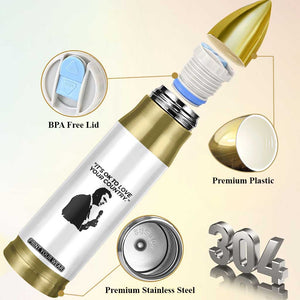 Patriotic Freedom Charlie Kirk Legacy Bullet Tumbler Its OK to Love Your Country TS02 Print Your Wear