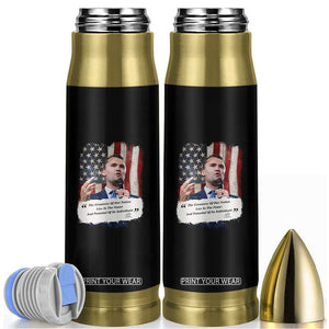 Patriotic Charlie Kirk Legacy Bullet Tumbler The Greatness of America Power of the People TS02 Black Print Your Wear