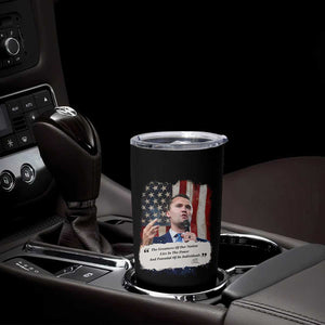 Patriotic Charlie Kirk Legacy Tumbler Cup The Greatness of America Power of the People TS02 Print Your Wear