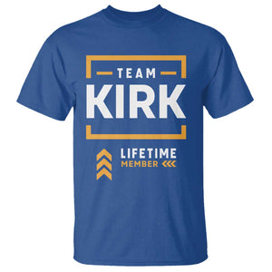 Team Kirk Lifetime Member T Shirt American True Patriot Support TS02 Royal Blue Print Your Wear
