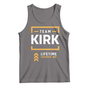 Team Kirk Lifetime Member Tank Top American True Patriot Support TS02 Deep Heather Print Your Wear