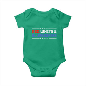 Red White and Blueberries Baby Onesie Patriotic Tribute Memorial TS02 Irish Green Print Your Wear